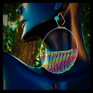 2.5” Artisan Lightweight Dangle Geometric Earrings